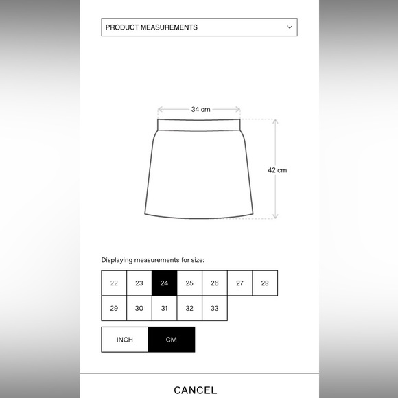 SOLD AGOLDE Blue Criss Cross Miniskirt - Picture 6 of 8